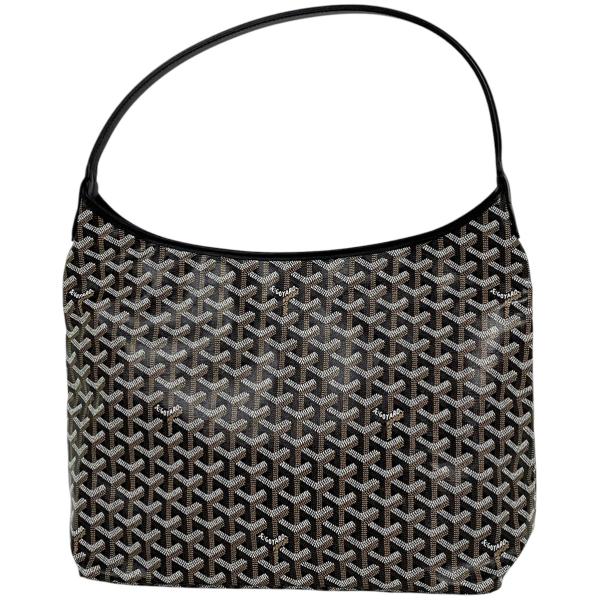 未使用品☆GOYARD ゴヤール ボエム ホーボーバッグ ゴヤールディンキャンバス ポーチ付 ショルダーバッグ ネイビー 保存袋付き レディース GOYARD（ゴヤール） ボエム ホーボー ショルダーバッグ コーティング