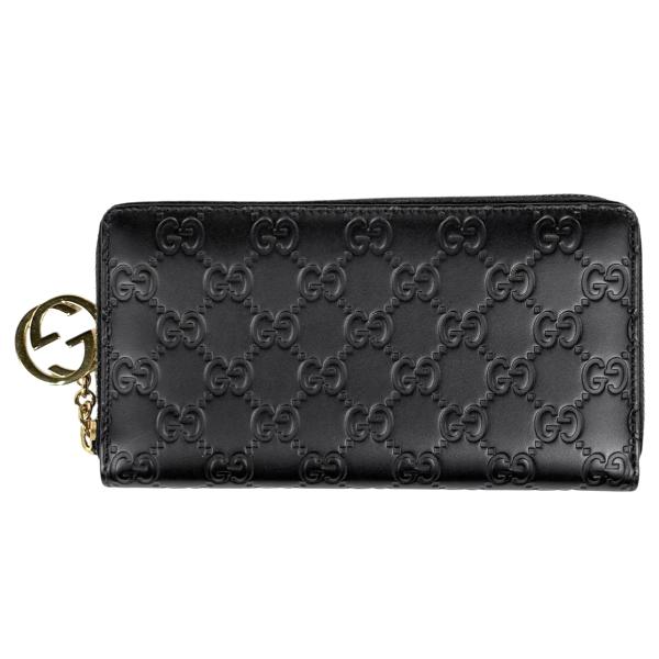 GUCCI（グッチ） グッチシマ ラウンドファスナー シグネチャー
