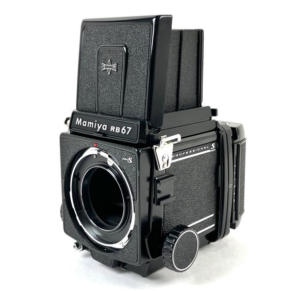 【メーカー名】Mamiya【製品名】RB67 プロフェッショナル S ボディ【カメラ種類】中判カメラ【ブランド状態ランク】ランクC【コメント】【外観】スレやキズ、汚れや僅かな塗装剥がれ、フィルム室内やミラー部、レボルビングアダプターにモルト...
