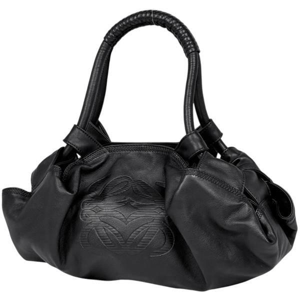 LOEWE（ロエベ） ナッパアイレ 手提げ アナグラム ハンドバッグ レザー 