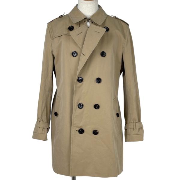 未使用級　バーバリー　ケンジントン　トレンチ　ライナー　カシミヤ混　ベージュ BURBERRY（バーバリー） トレンチコート 裏チェック ライナー ベルト