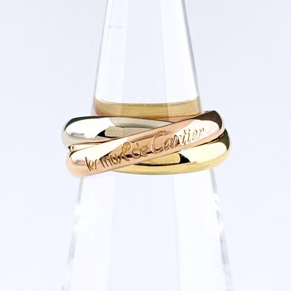Cartier（カルティエ） トリニティリング YG イエローゴールド 指輪