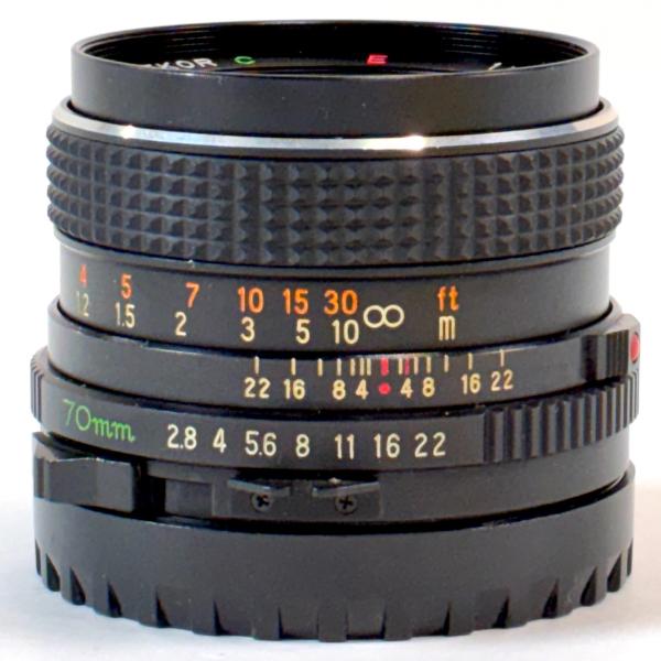 マミヤ SEKOR C E 70mm F2.8 M645用 中古 マミヤ Mamiya SEKOR C E 70mm F2.8 M645用 中判カメラ用レンズ 中古