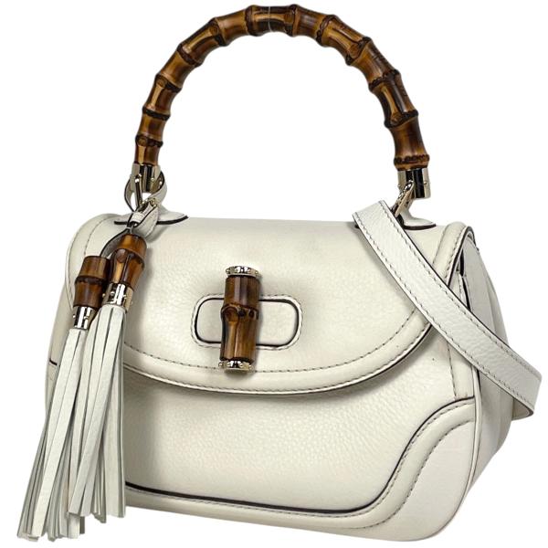 GUCCI（グッチ） ニューバンブー ハンドバッグ 2WAY ショルダーバッグ