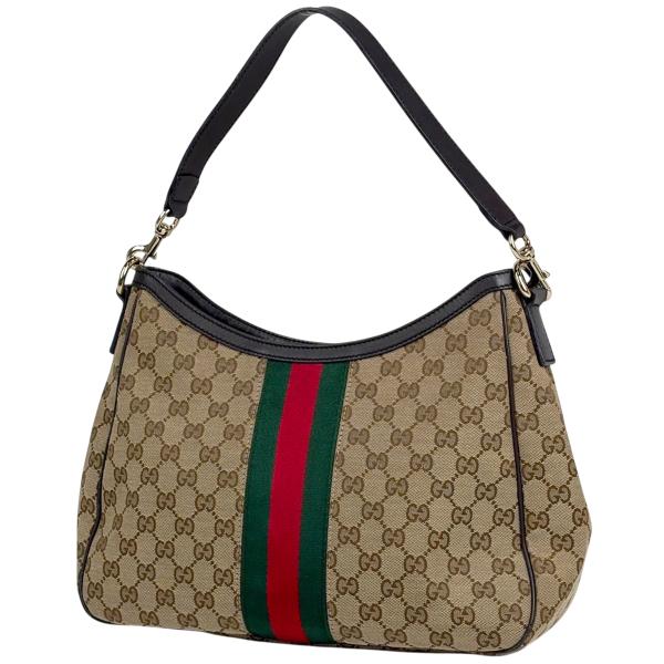GUCCI（グッチ） GUCCI GG柄 ショルダーバッグ シェリーライン ウェブ
