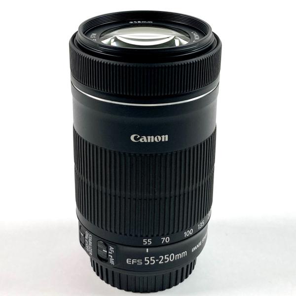 キヤノン Canon EF-S 55-250mm F4-5.6 IS STM 一眼カメラ用レンズ（オートフォーカス） 【中古】 キヤノン Canon EF-S 55-250mm F4-5.6 IS STM 一眼カメラ用レンズ