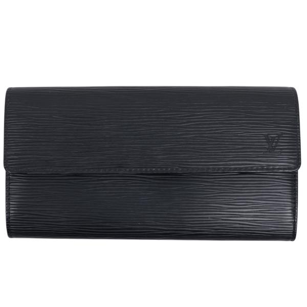 美品！ルイヴィトン［長財布］エピポルトフォイユサラ　ブラック　LV　M63742 楽天市場】LOUIS VUITTON ルイヴィトン ポルトフォイユ サラ 長財布