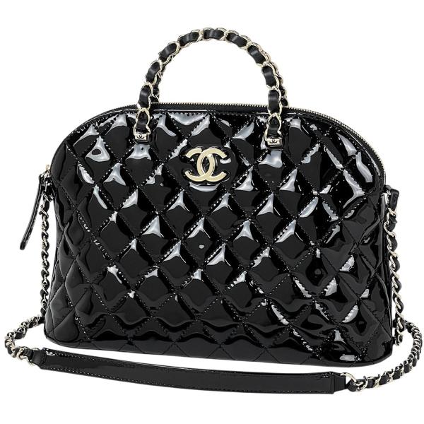 CHANEL（シャネル） ココマーク ハンドバッグ チェーン 2WAY エナメル