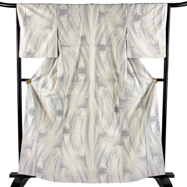 【美品】 大島紬 身丈166.5cm 裄丈65.5cm 正絹 逸品 【中古】 美品】 大島紬 身丈165.5cm 裄丈63cm S 袷 インド野蚕糸 やまと 証紙