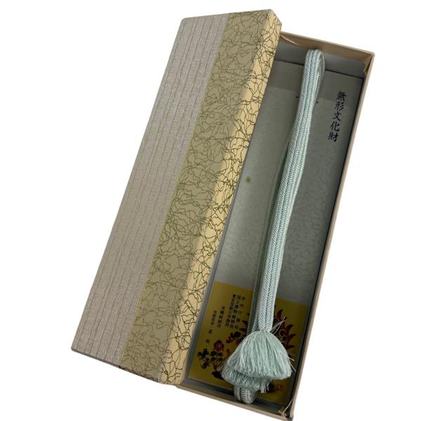 帯締め おびじめ １０本セット 和装小物 正絹  新古品　中古　リサイクル きもの北條 A1334-1 帯締め 名品 無形文化財 有職組紐 道明 カジュアル 薄緑 正絹 和装小物