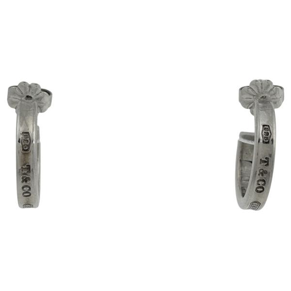 TIFFANY&Co.（ティファニー） ナロー フープ ピアス 1837 シルバー925