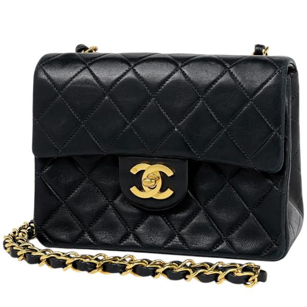 CHANEL（シャネル） ミニ マトラッセ シングルフラップ チェーン