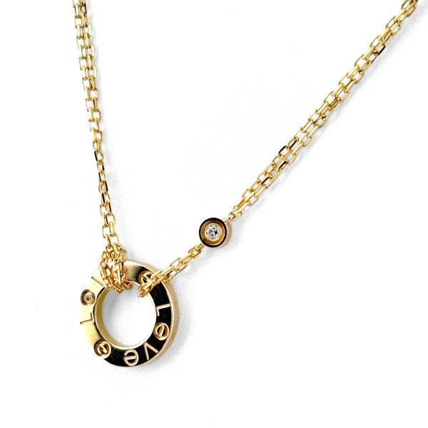 Cartier（カルティエ） ラブ サークル ネックレス YG イエローゴールド
