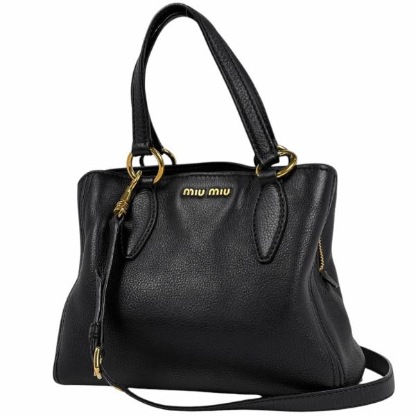 ミュウ Miu ヴィッテロ カリブ ハンドバッグ 2WAY ショルダーバッグ