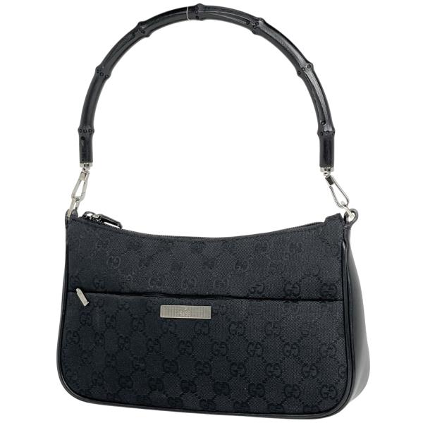 GUCCI（グッチ） GUCCI GG柄 ショルダーバッグ ハンドバッグ バンブー