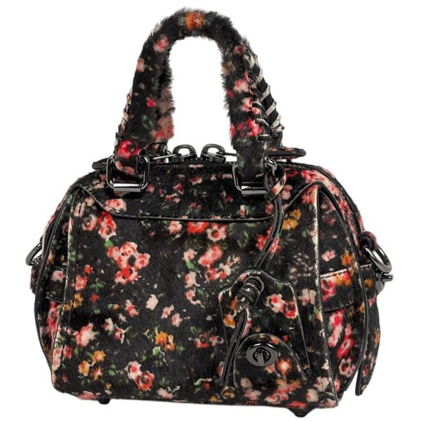 超美品COACH コーチ￼ パーティー、クラッチバッグ 黒花 コーチ COACH クラッチバッグ ウィン ブラック レディース COACH CC487
