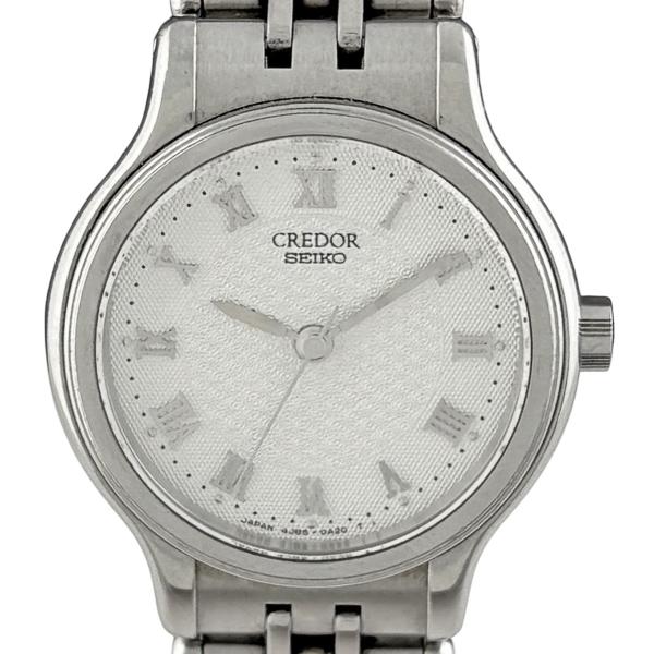 SEIKO（セイコー） クレドール 4J85-0A10 腕時計 SS クォーツ シルバー