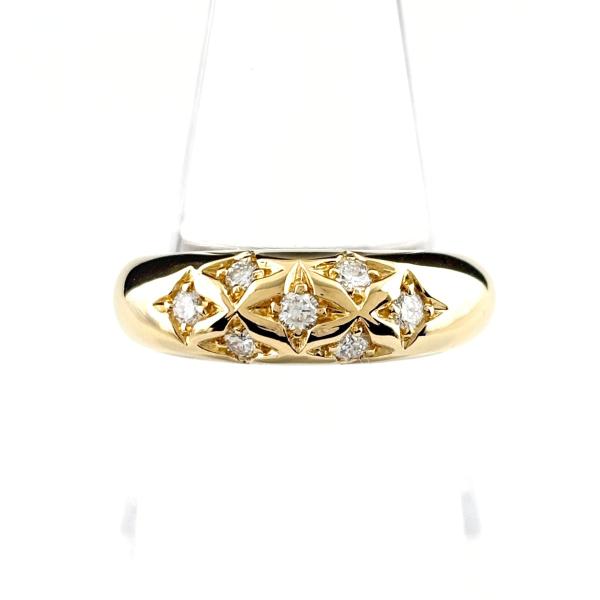 CHAUMET（ショーメ） メレダイヤ デザインリング YG イエローゴールド