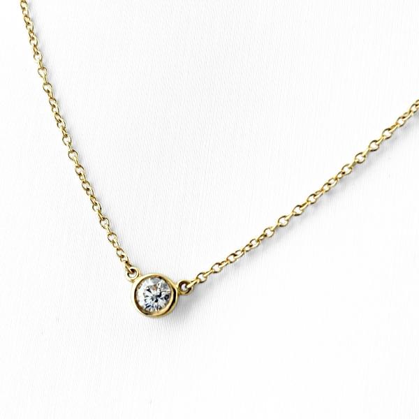 TIFFANY&Co.（ティファニー） バイザヤードネックレス YG イエロー