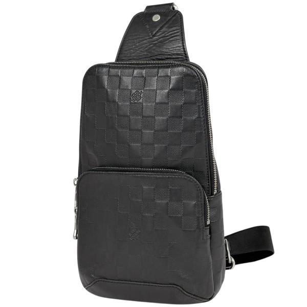 近年モデル✨ルイヴィトン ダミエアンフィニ アヴェニュー スリングバッグ ルイ ヴィトン ダミエ アンフィニ LOUIS VUITTON ダミエ アンフィニ