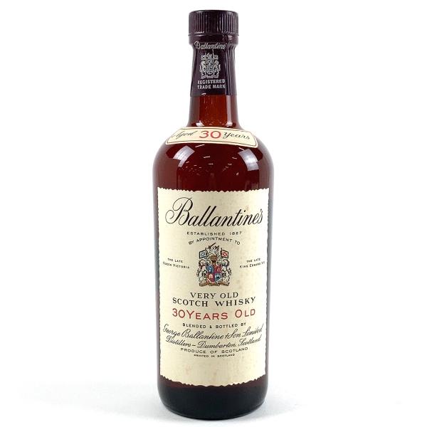 バランタイン Ballantines 30年 ベリーオールド 赤青旗 760ml スコッチ