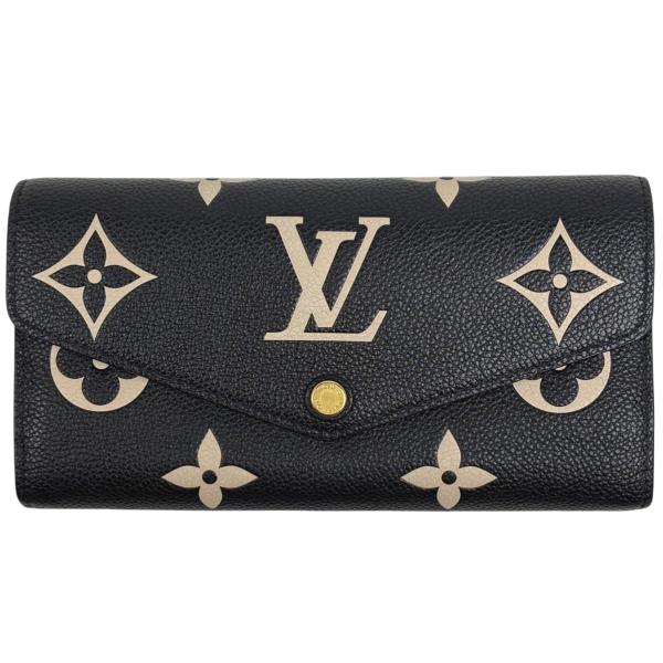 LOUIS VUITTON（ルイ・ヴィトン） ポルトフォイユ サラ バイカラー 二