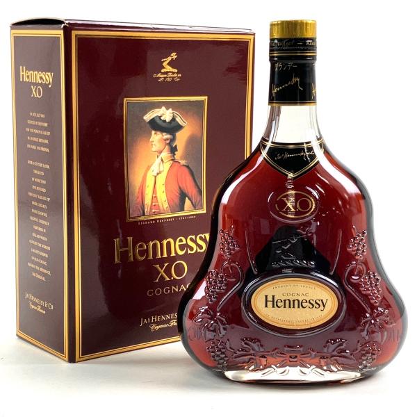 ヘネシー Hennessy XO 金キャップ クリアボトル 700ml ブランデー
