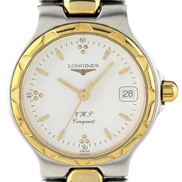 LONGINES（ロンジン） コンクエスト L1.113.3 腕時計 SS GP クォーツ