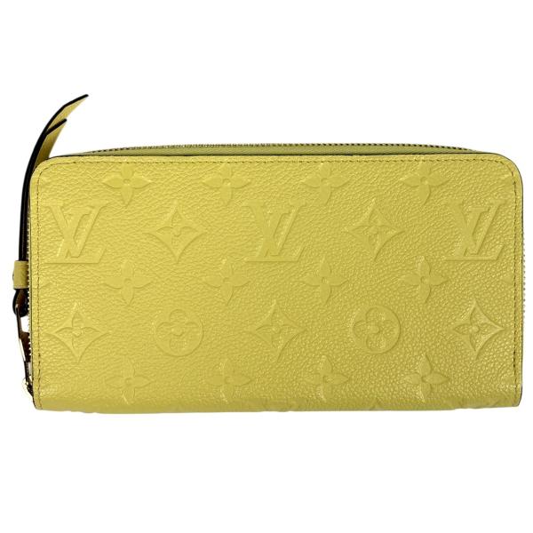 ルイヴィトン モノグラム アンプラント ジッピーウォレット 財布 黄色 長財布 LOUIS VUITTON（ルイ・ヴィトン） ジッピーウォレット 長財布