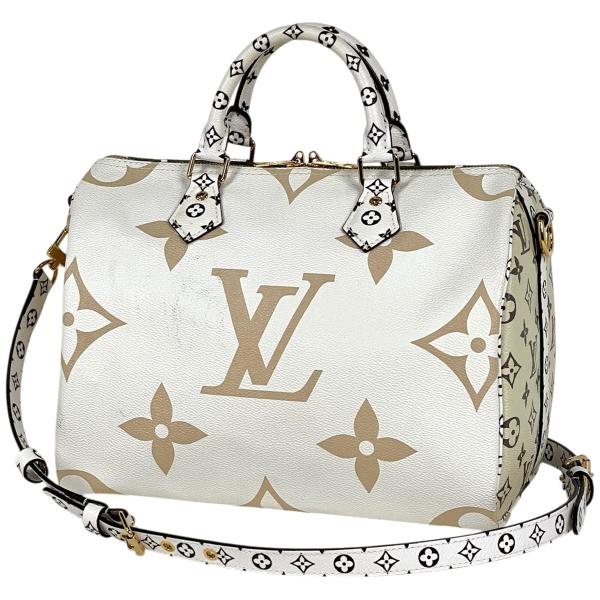 ルイヴィトン アンプラント スピーディ バンドリエール30 ホワイト バッグ LOUIS VUITTON（ルイ・ヴィトン） スピーディバンドリエール30 2WAY