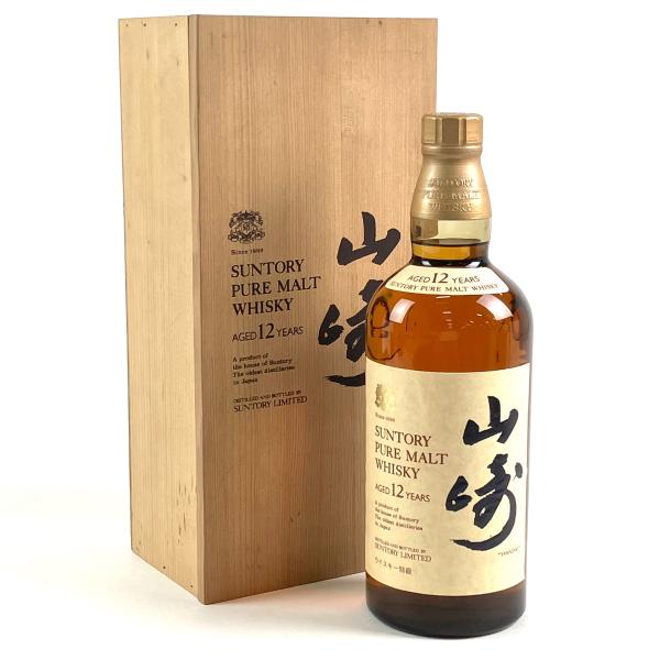 サントリー純モルトウイスキー 12年 750ml 新品未開封 東京都内限定お届け サントリー SUNTORY 山崎 12年 ピュアモルト 特級