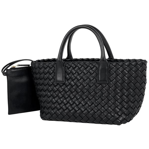 ボッテガヴェネタ BOTTEGAVENETA イントレチャート トートバッグ