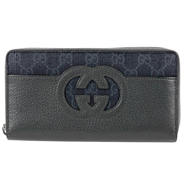 GUCCI（グッチ） カットアウト インターロッキングG ジップアラウンド