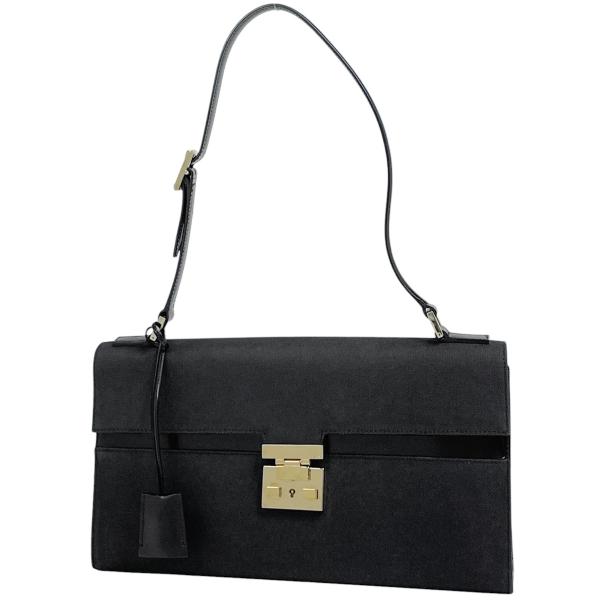 GUCCI（グッチ） ロゴ ショルダーバッグ ハンドバッグ キャンバス