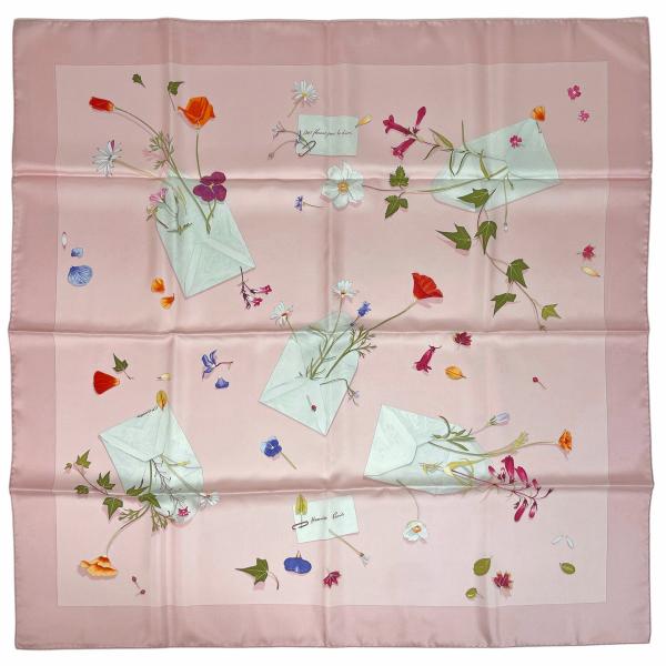 HERMES（エルメス） カレ90 Des fleurs pour le dire 花の手紙