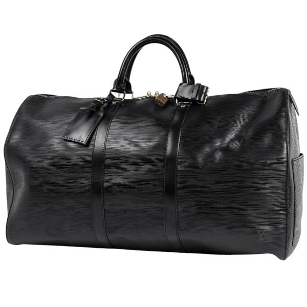 ルイヴィトン M42962 エピ キーポル50 ボストンバッグ ノワール LOUIS VUITTON（ルイ・ヴィトン） キーポル50 ボストンバッグ エピ