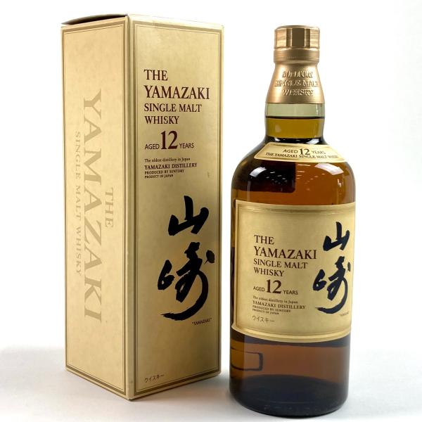 東京都内限定お届け サントリー SUNTORY 山崎 12年 シングルモルト 旧