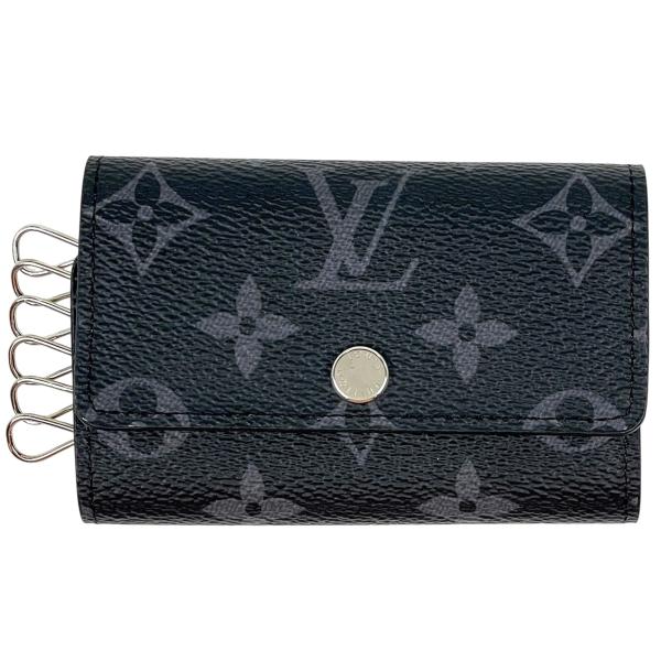 【美品☆使用感わずか】ルイヴィトン　キーケース　エクリプス　ミュルティクレ6 LOUIS VUITTON（ルイ・ヴィトン） ミュルティクレ6 キーケース