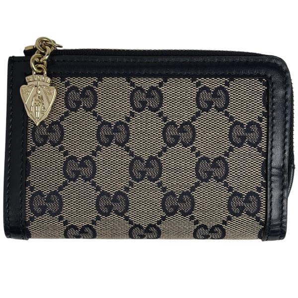 Gucci GGキャンバス 二つ折り財布 GUCCI（グッチ） GUCCI GG柄 二つ折り 財布 コンパクトウォレット GG