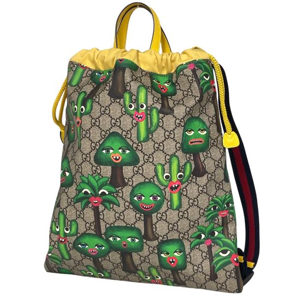 GUCCI（グッチ） チルドレンズ リュックサック GG柄 サボテン
