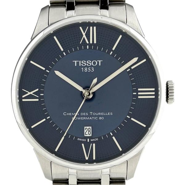 ティソ シュマン デ トゥレル T099407 自動巻き メンズ 【中古】 TISSOT（ティソ） シュマン デ トゥレル T099407 腕時計 SS 自動巻き