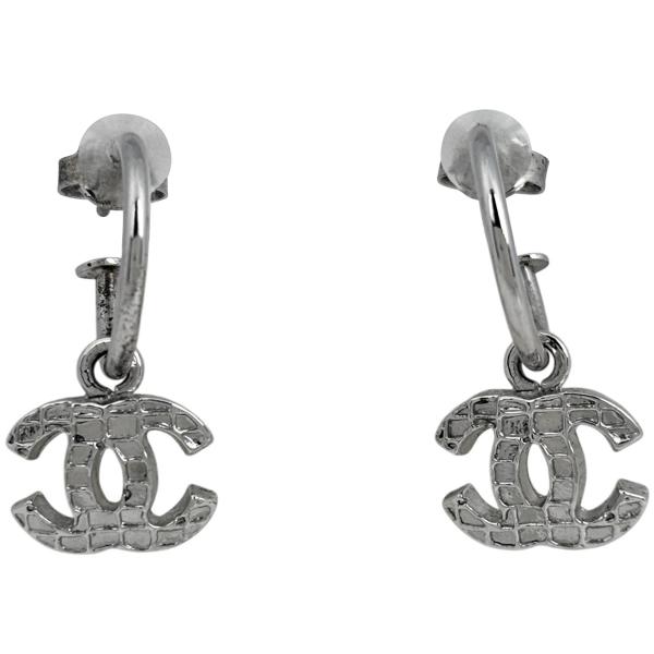CHANEL（シャネル） ココマーク ピアス スイング シルバーメッキ 