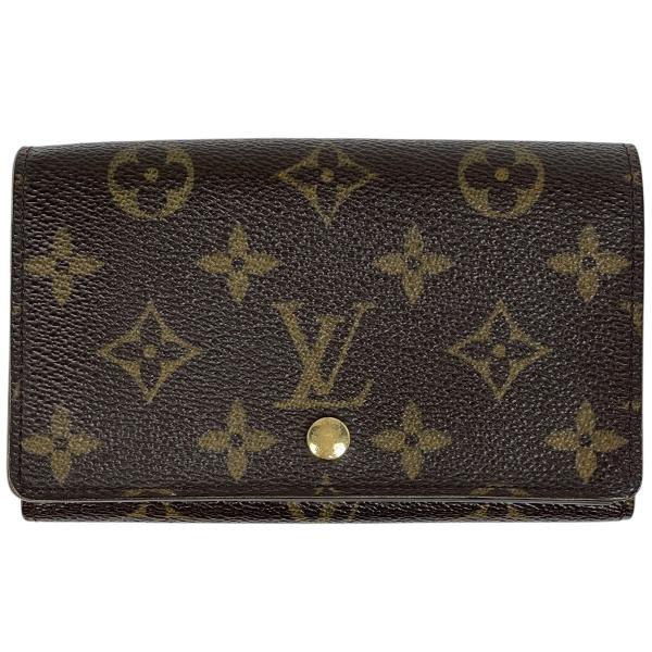 ルイヴィトン モノグラム ポルトモネ ビエ トレゾール 二つ折り財布 LOUIS VUITTON（ルイ・ヴィトン） ポルト モネ ビエ トレゾール 二