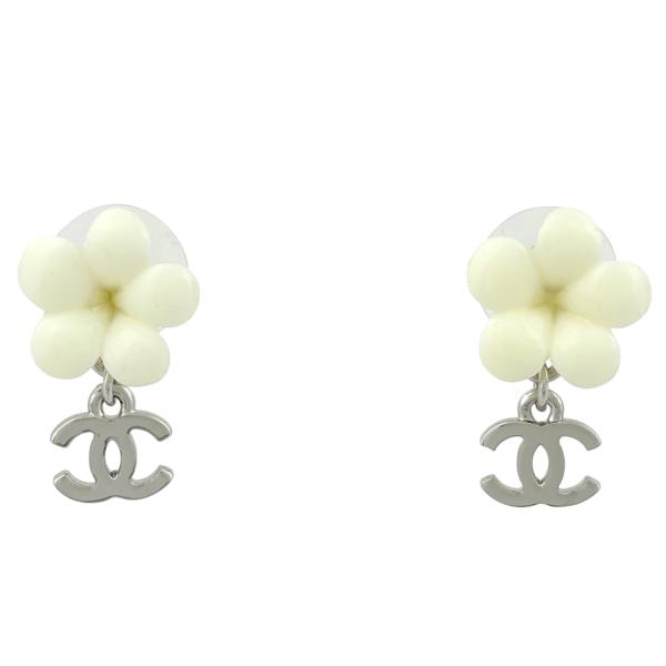 CHANEL（シャネル） ココマーク ピアス フラワー スイング シルバー
