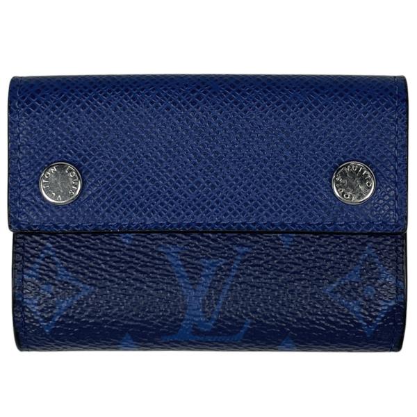 IC搭載 ルイヴィトン ディスカバリーコンパクト タイガラマ 財布 青 箱付き LOUIS VUITTON（ルイ・ヴィトン） ディスカバリー コンパクト