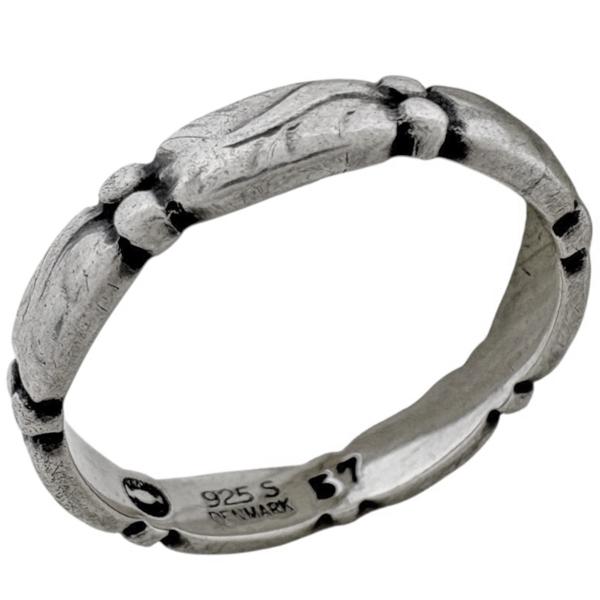 ジョージジェンセン Georg Jensen リング ヴィンテージ 14号 シルバー925 シルバー レディース 中古