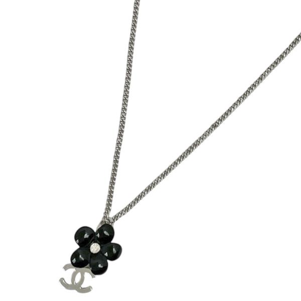 CHANEL（シャネル） ネックレス ココマーク フラワー シルバーメッキ