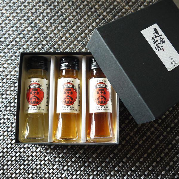 達磨正宗 飲みくらべお試しセット 日本酒 古酒 花セット 50ml 3本入