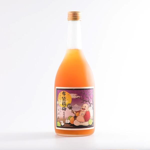 梅酒 福梅シリーズ 布袋福梅 720ml / 河内ワイン 大阪府 七福神梅酒