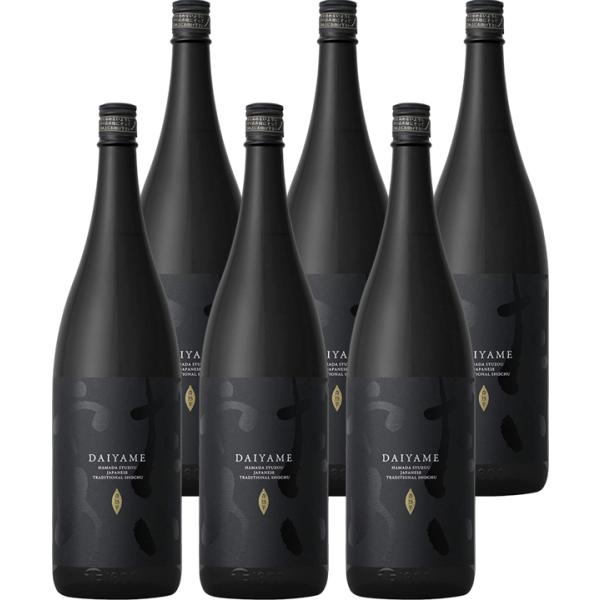 送料無料 濱田酒造 だいやめ DAIYAME 芋 焼酎 25度 瓶 1.8L 1800ml 6本 1ケース